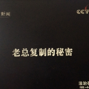 央视：老总复制的秘密